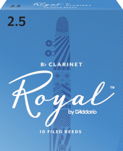 Трости для кларнета Bb Rico Royal №2,5 RCB1025 (1 шт)