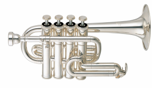 Труба-пикколо in A/Bb "Yamaha", модель "YTR-6810S" (Silver)