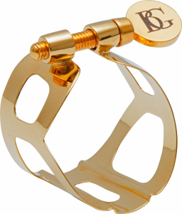 Лигатура для тенор-саксофона "BG" Traditional GOLD LACQUERED L40