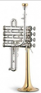 Труба-пикколо in A/Bb "Stomvi", модель "Titanium 5783"