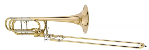 Бас-тромбон in Bb/F/Gb/D  "A.Courtois", модель "550BHR Hagmann Valves"