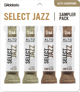 Трости для альта D'Addario Sampler Pack Select Jazz 2M (4шт) DSJ-J2M