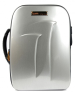 Кейс BAM NEW TREKKING для пары кларнетов Bb&A, цвет Brushed Aluminium