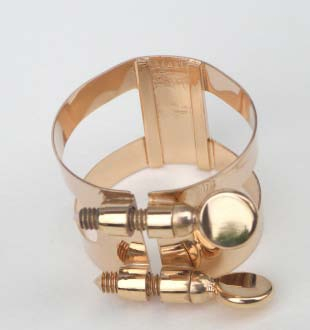 Лигатура для альт-саксофона "Bonade" Inverted позолоченная L2254Gold