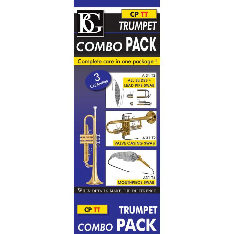 Комбо протирок BG Combo Pack для трубы CPTT