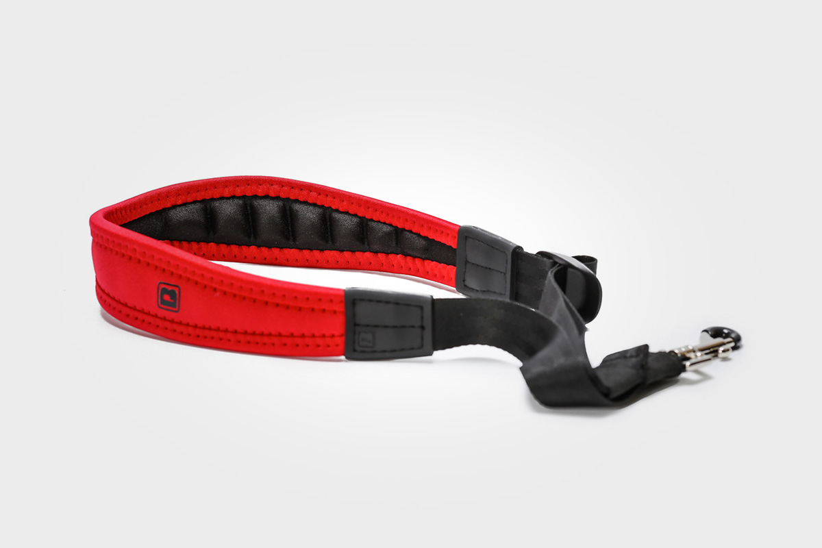 Гайтан для саксофона неопреновый XL  BroPro Webbing (красный)