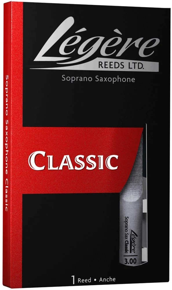 Пластиковая трость для сопрано саксофона Legere Classic 3.00