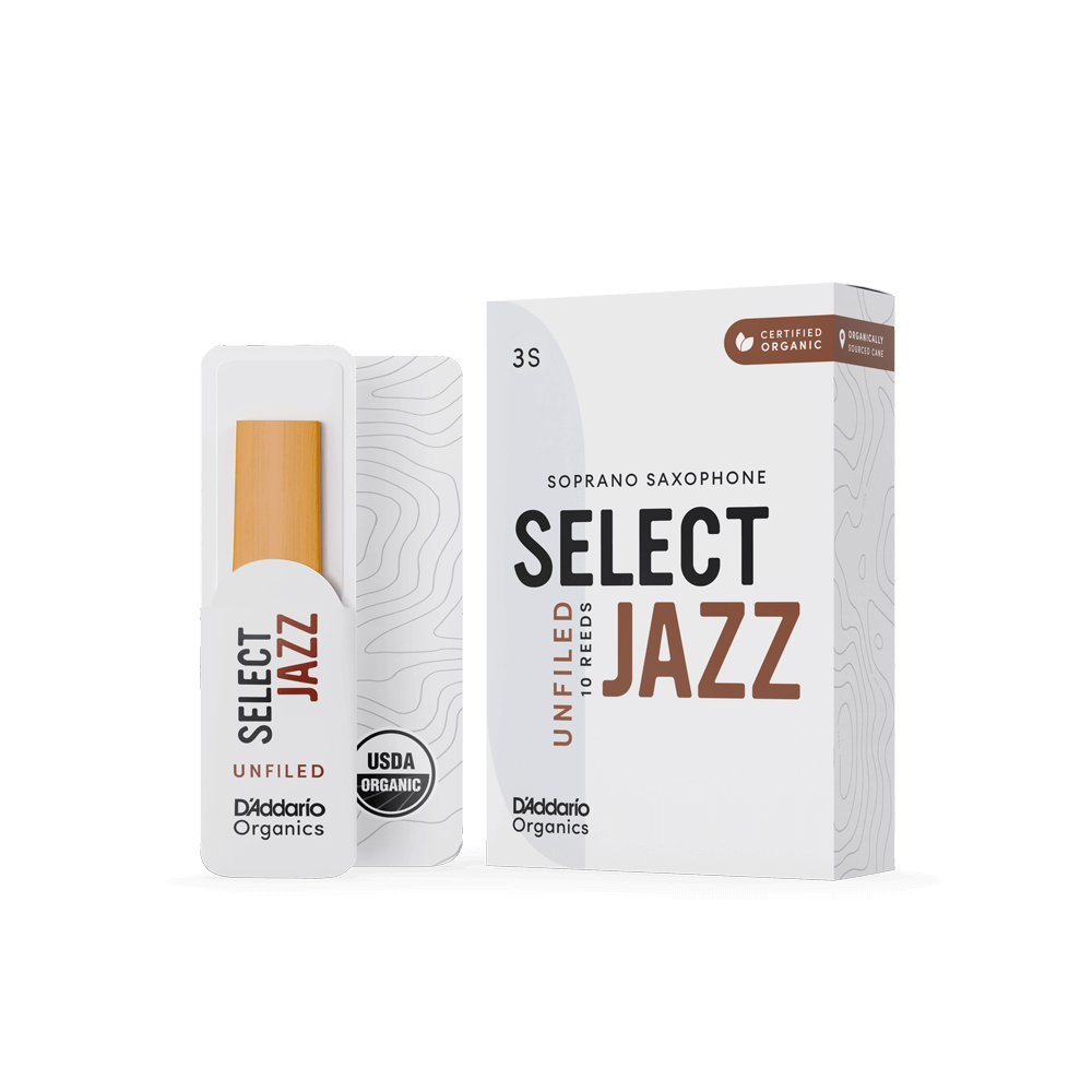 Трости для сопрано D'Addario Select Jazz UnFiled №3 Soft (1 шт) RRS10SSX3S