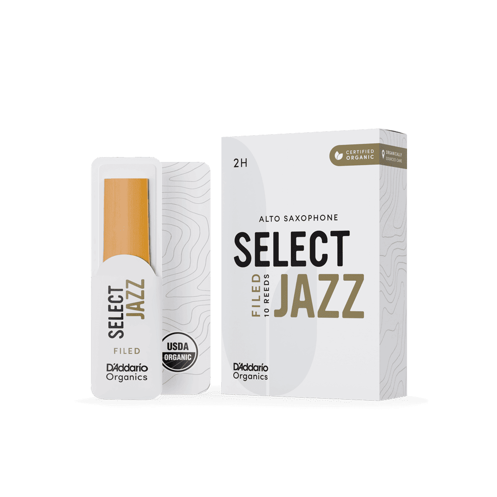 Трости для альта D'Addario Select Jazz UnFiled №2 Hard (1 шт) RRS10ASX2H