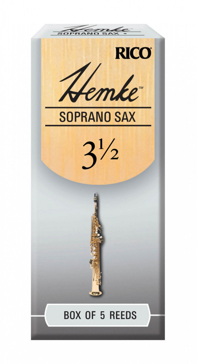 Трости для сопрано Rico Hemke №3,5 (1 шт) RHKP5SSX350