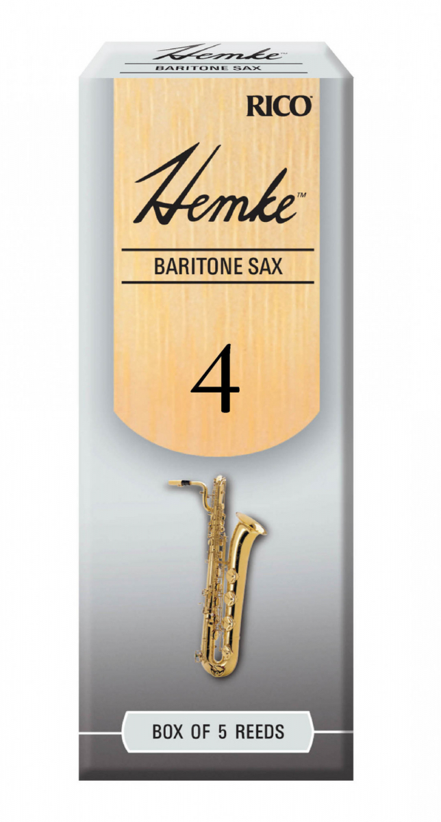 Трости для баритона Rico Hemke №4 (1 шт) RHKP5BSX400