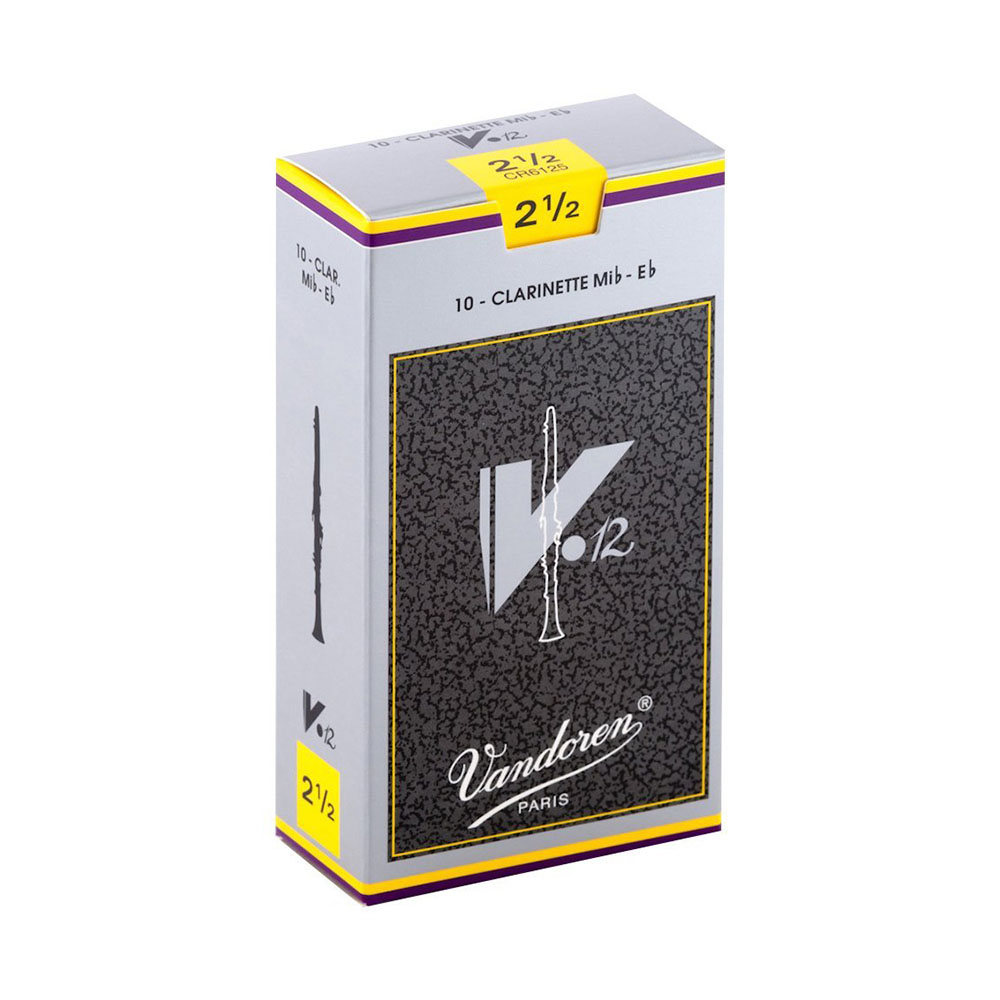 Трости для кларнета Eb Vandoren V12 №2,5 (1 шт) CR6125