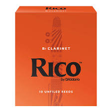 Трости для кларнета Bb D'Addario Rico UnFiled №2 (1 шт) RCA1020