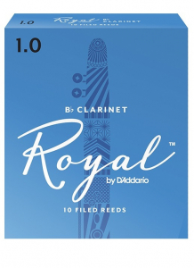 Трости для кларнета Bb Rico Royal №1 (1 шт) RCB1010