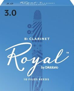 Трости для кларнета Bb Rico Royal №3 (1 шт) RCB1030