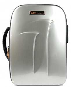 Кейс BAM NEW TREKKING для пары кларнетов Bb&A, цвет Brushed Aluminium