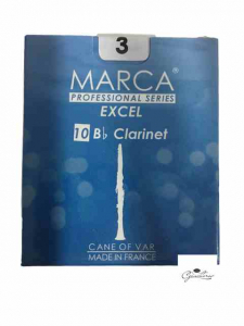 Трости для кларнета Bb Marca Excel №3 (10 шт) EX230
