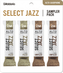 Трости для альта D'Addario Sampler Pack Select Jazz 2M (4 шт) DSJ-J2M