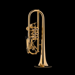 Труба in C "Schagerl", модель "Berlin” (Gold plated)