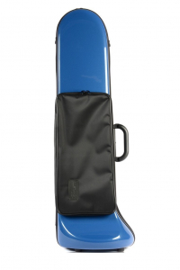 Кейс BAM SOFTPACK для джаз тромбона с карманом, цвет Blue