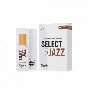 Трости для сопрано D'Addario Select Jazz UnFiled №3 Medium (1 шт) RRS10SSX3M