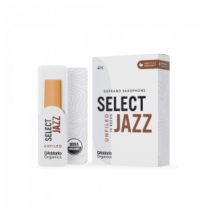 Трости для сопрано D'Addario Select Jazz UnFiled №4 Hard (1 шт) RRS10SSX4H