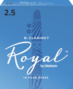 Трости для кларнета Bb Rico Royal №2,5 (1 шт) RCB1025