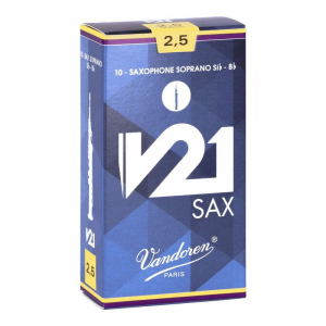 Трости для сопрано Vandoren V21 №2,5 (1 шт) SR8025